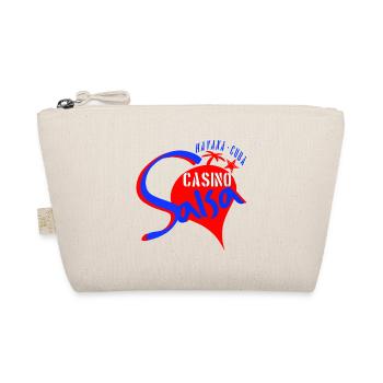 Salsa Casino Havana Cuba bleu rouge - Danse Shirts - Trousse biologique - nature - Devant