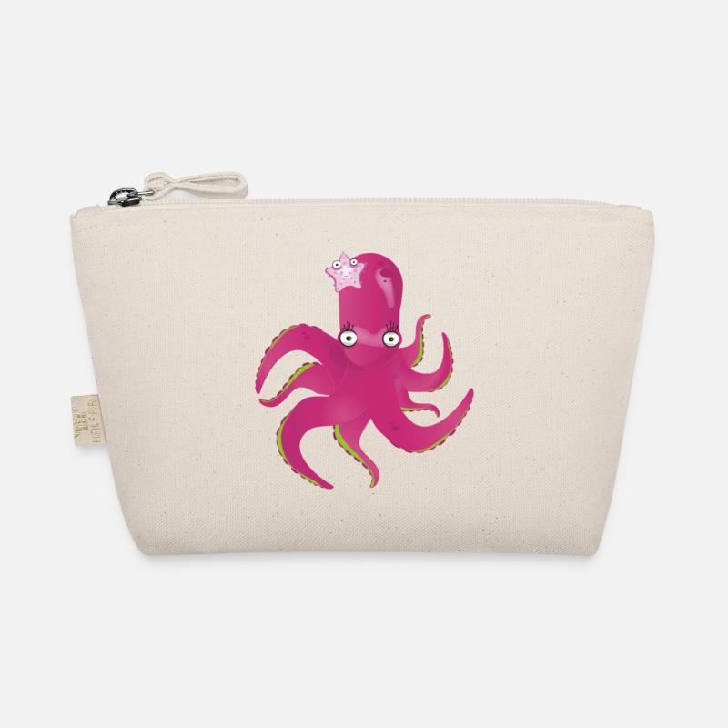 Krake Bio-Täschchen