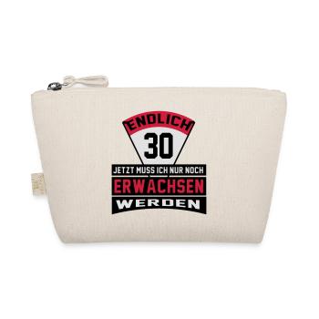 geburtstag_30 - Organic Pouch - nature - Front