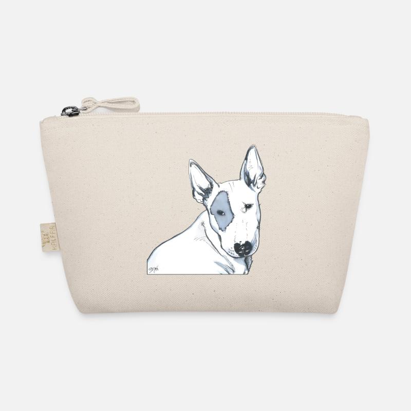 Bullterrier - Bio-Täschchen - Natur