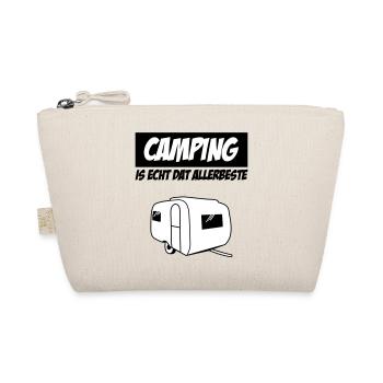 Camping Is Echt Dat Allerbeste - Bio-Täschchen - Natur - Vorne