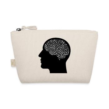 L’argent dans la tête cadeau - Trousse biologique - nature - Devant