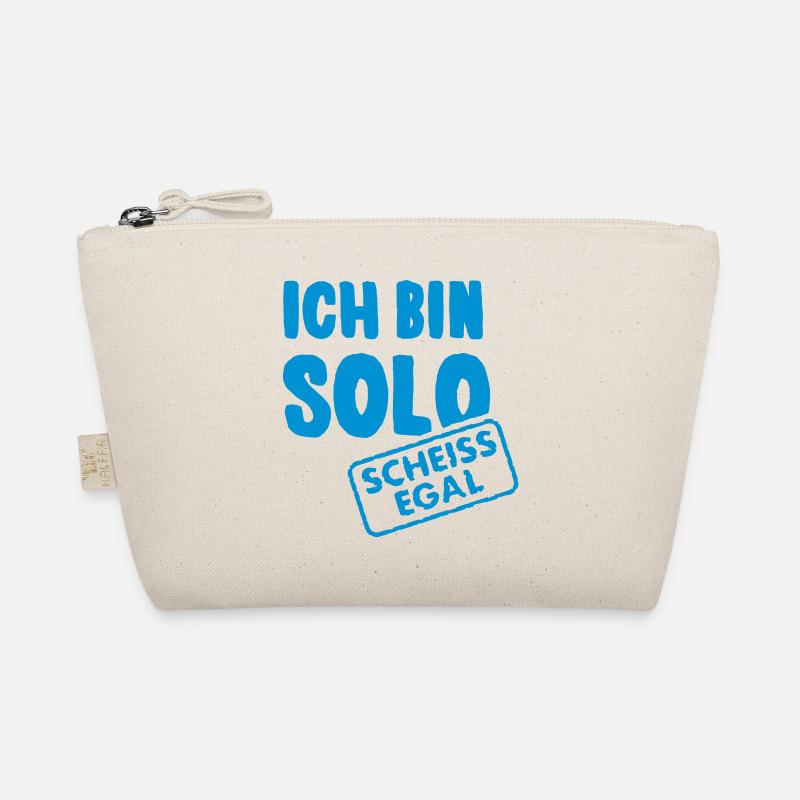 Ich bin solo - scheiss egal Bio-Täschchen