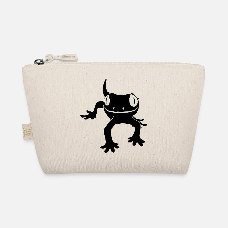Crested gecko - Organic Pouch - nature