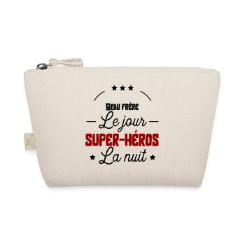 Super héros Beau frère cadeau - Trousse biologique - nature - Devant