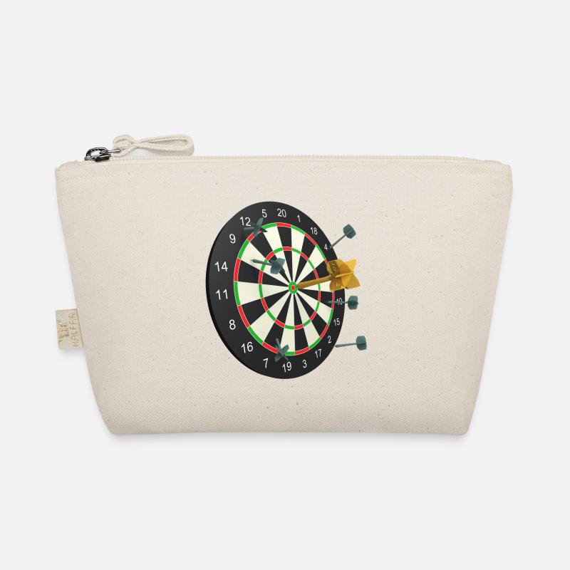Fléchette dorée au centre d'une cible Trousse biologique