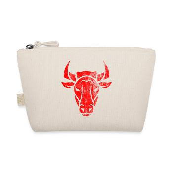 Bulle tête de taureau rouge - Trousse biologique - nature - Devant