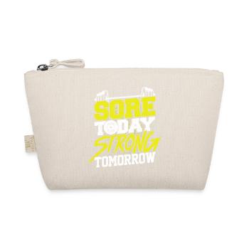 Fitness Score Today Strong Tomorrow - Organic Pouch - nature - Front
