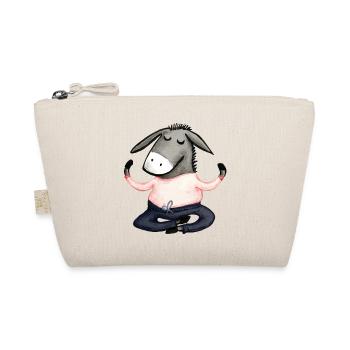 Yoga Donkey - Organic Pouch - nature - Front