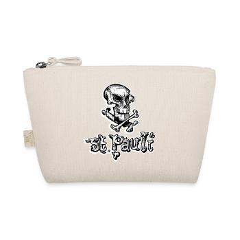 St Pauli Skull Graffiti - Bio-Täschchen - Natur - Vorne