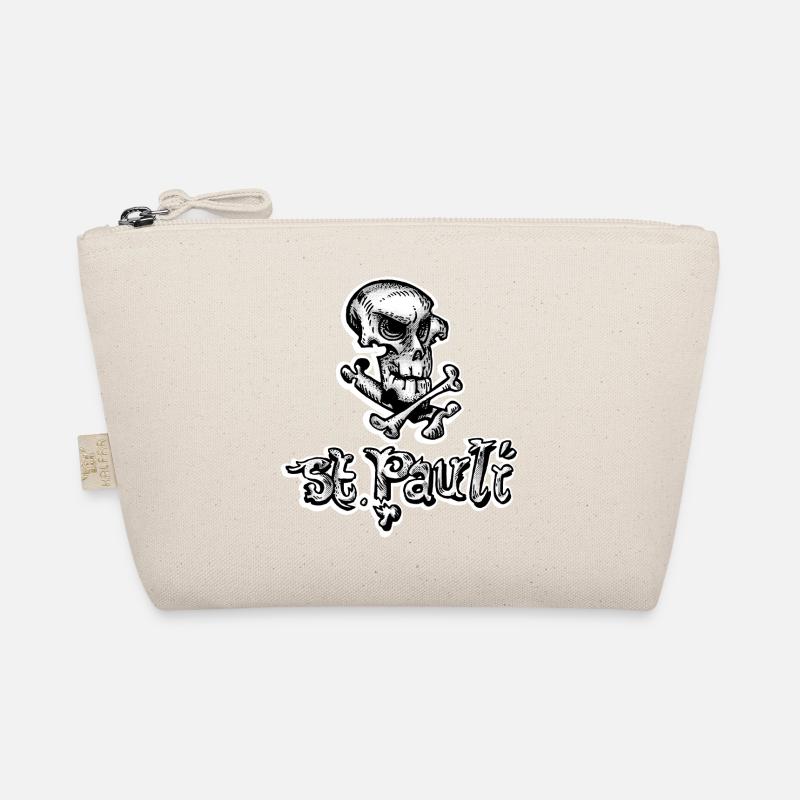 St Pauli Skull Graffiti Bio-Täschchen