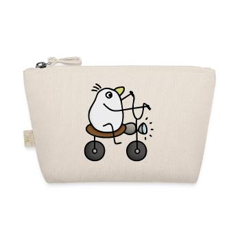 Oiseau Motocycliste Chopper - Trousse biologique - nature - Devant