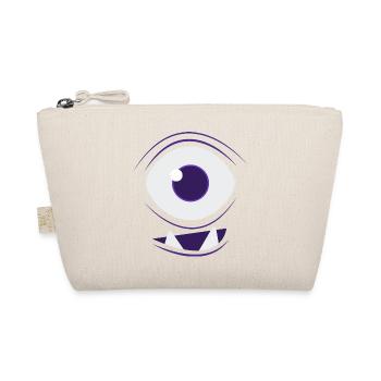 MONSTER IMAGINE funny Halloween costume gift - Organic Pouch - nature - Front