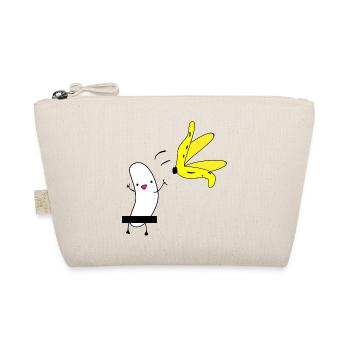 Banana - banana naked - nackte Banane - striptease - Bio-Täschchen - Natur - Vorne