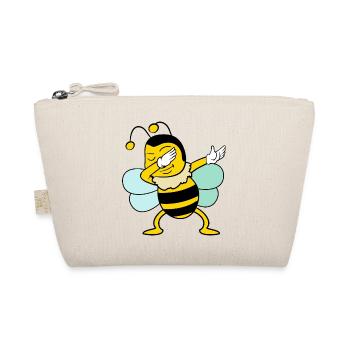 Dabbing Dab Bee - Organic Pouch - nature - Front