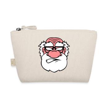 face head evil annoyed wuetend sour Schlec - Organic Pouch - nature - Front