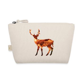 Reh Rehkitz Rehbock Rehlein Hirsch Geweih Wald - Bio-Täschchen - Natur - Vorne