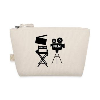 Film Director Filmmaker filmer Gift idea - Organic Pouch - nature - Front