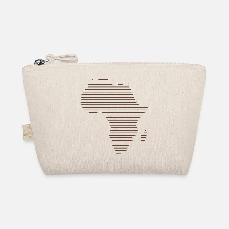 Africa / / Africa map / / Abstract / / lines Organic Pouch