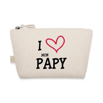 I Love my Opa - Bio-Täschchen - Natur - Vorne