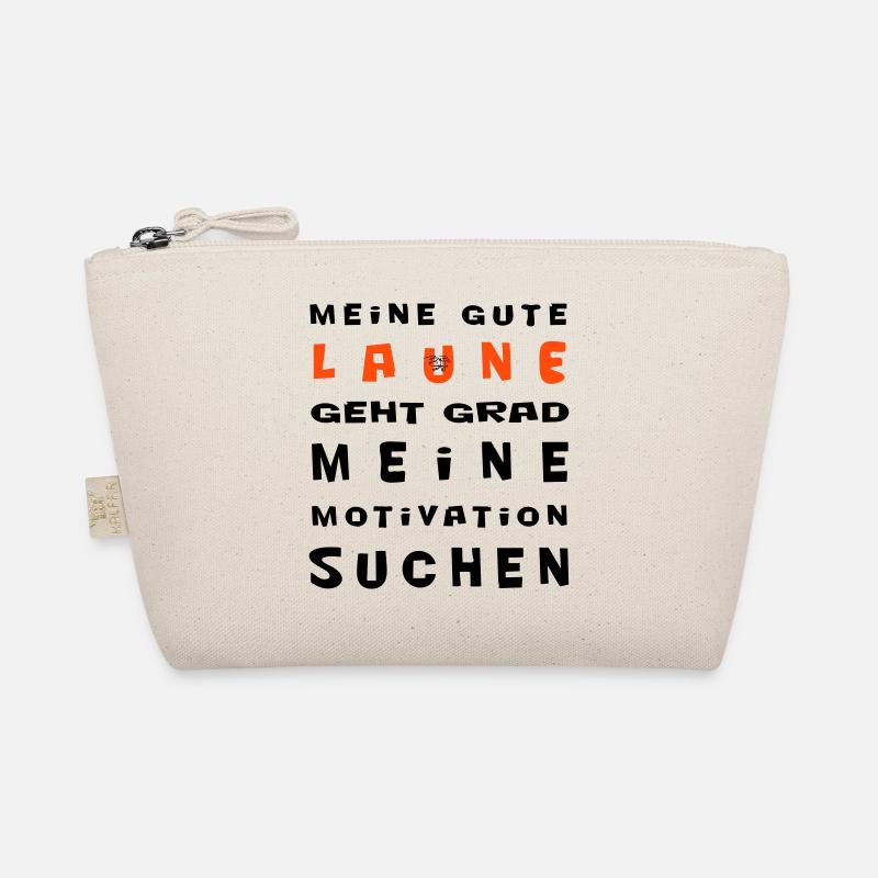 Meine gute Laune - Bio-Täschchen - Natur