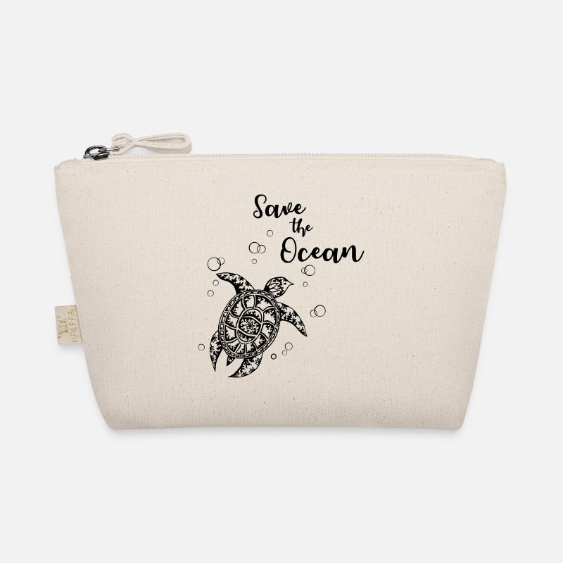 Save the Ocean - Turtle Bio-Täschchen