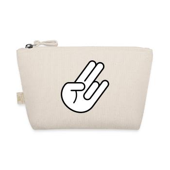 JDM Hand 2c - Bio-Täschchen - Natur - Vorne