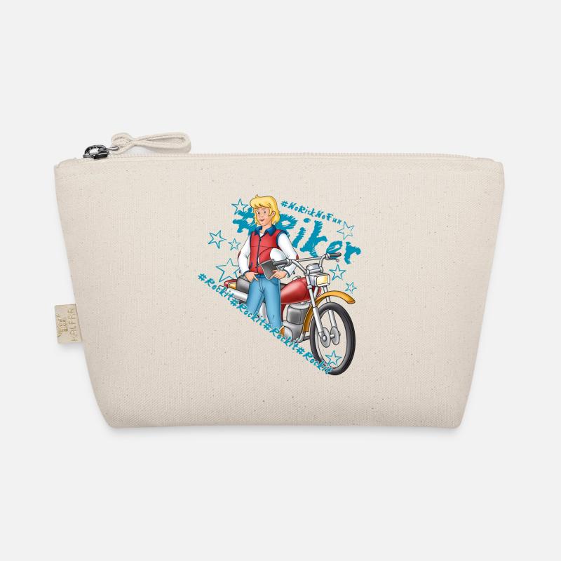 Bibi und Tina 'Freddy Biker rocks' - Bio-Täschchen - Natur
