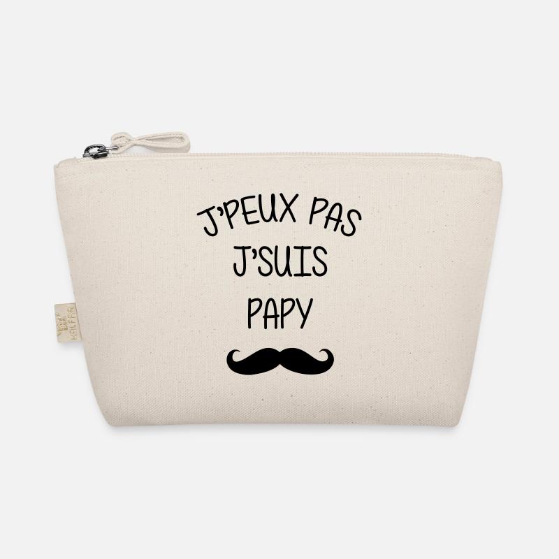 Papy Papi Bébé Naissance Grand Père Amour - Trousse biologique - nature