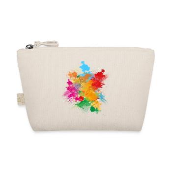 Color powder explosion of colored color powder - Organic Pouch - nature - Front