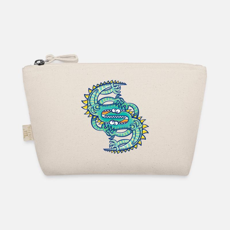 Zwei Eidechsen von Angesicht zu Angesicht in einem gefährlichen Kampf Bio-Täschchen