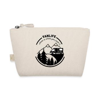 Logo Van life - Bio-Täschchen - Natur - Vorne