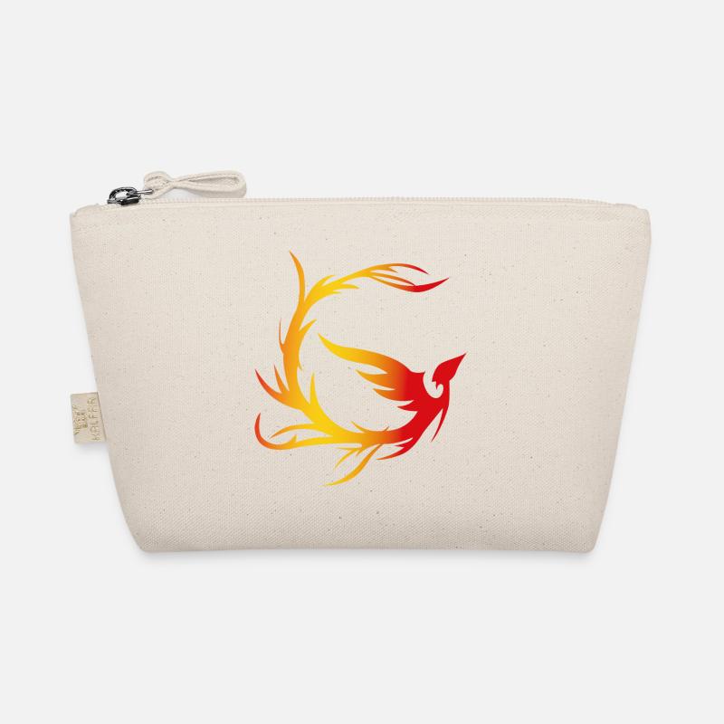 Firebird Circle with Gradient Organic Pouch
