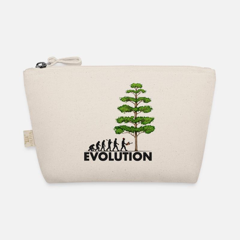 Chainsaw Evolution Gray Big Tree Organic Pouch