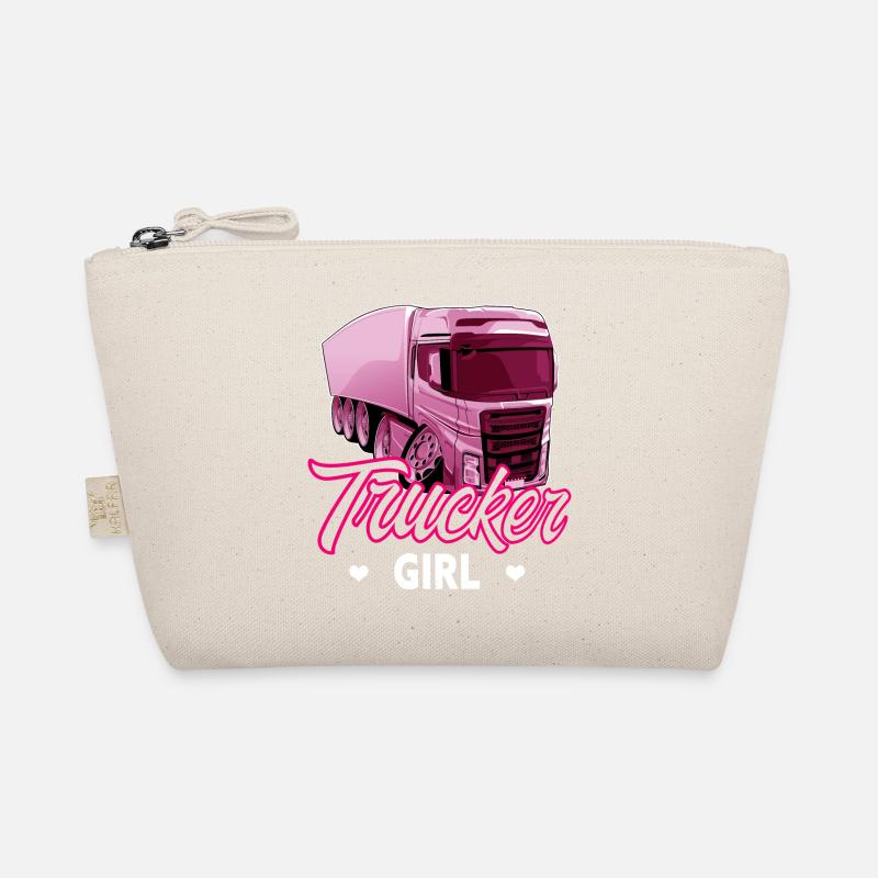 Trucker Girl - Bio-Täschchen - Natur