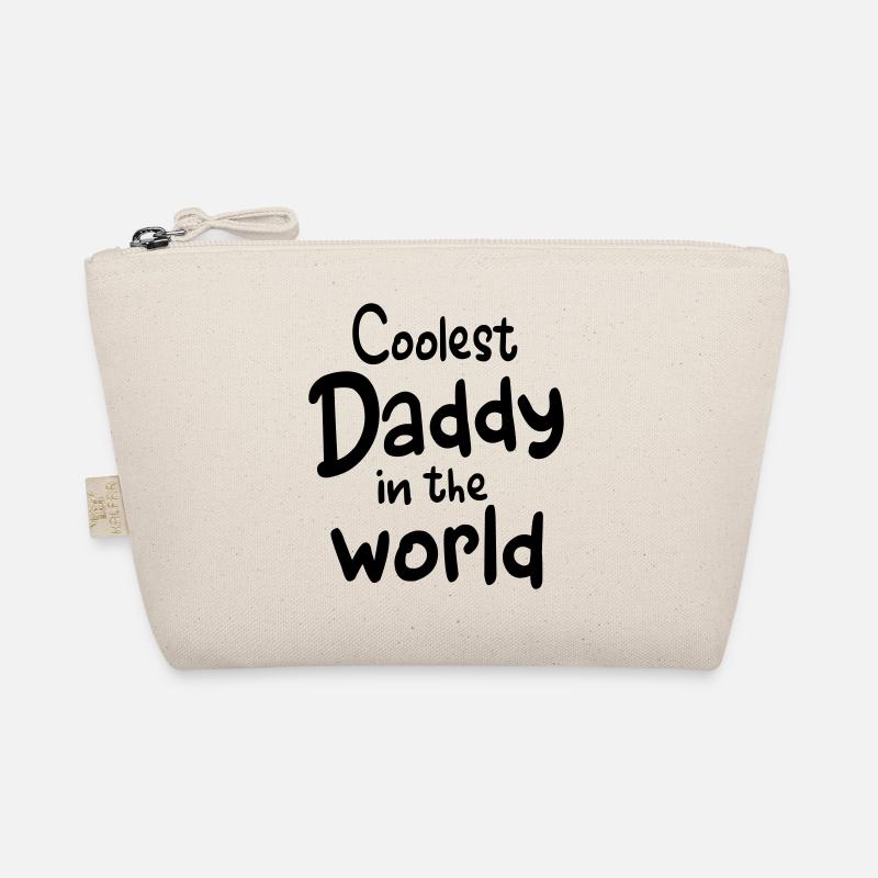 Coolster Papa Welt Bester Vater Geschenkidee cool Bio-Täschchen