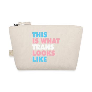 Pride This is what trans looks like - Bio-Täschchen - Natur - Vorne