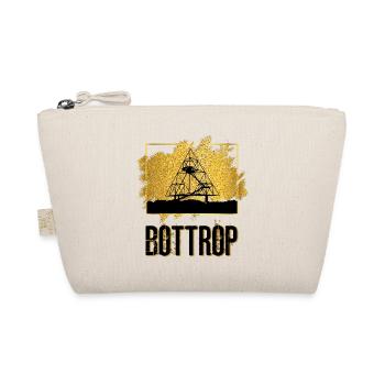Bottrop Deutschland Stadt Skyline Liebe Gold - Bio-Täschchen - Natur - Vorne
