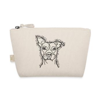 American Pitbull Terrier - Bio-Täschchen - Natur - Vorne