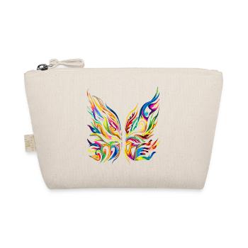Schmetterling - Free your mind by Inart - Bio-Täschchen - Natur - Vorne