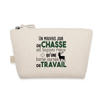 Chasse Chasseur Hunter Humour Cadeau Citations - Trousse biologique - nature - Devant