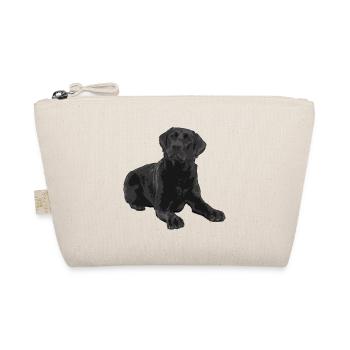 Black Labrador - Organic Pouch - nature - Front