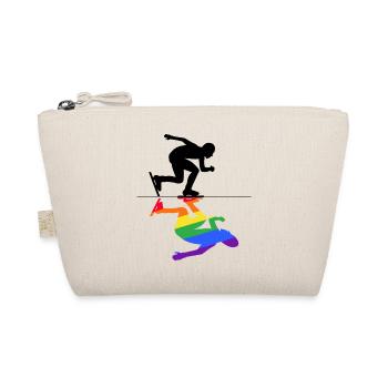patinage de vitesse patinage sur glace shorttrack shorttracker - Trousse biologique - nature - Devant