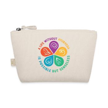 Ayurveda Geschenk Doshas Vata Kapha Pitta - Bio-Täschchen - Natur - Vorne
