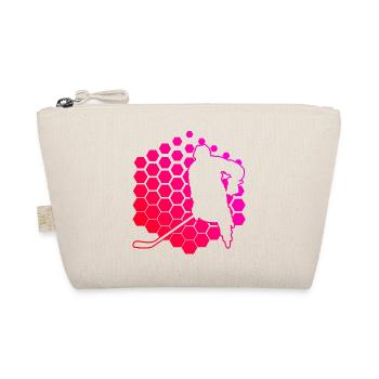 Ice Hockey Ice Hockey Ice Hockey Women - Organic Pouch - nature - Front
