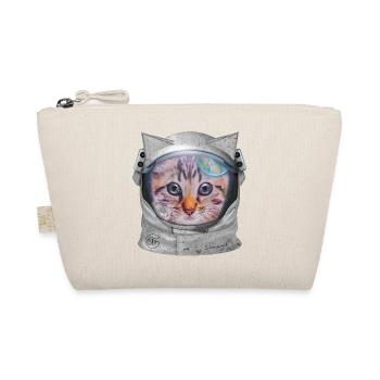 Katze im Weltraum - Bio-Täschchen - Natur - Vorne