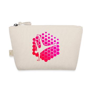 Break Dance Hiphop Bgirl Breakdance Men - Organic Pouch - nature - Front