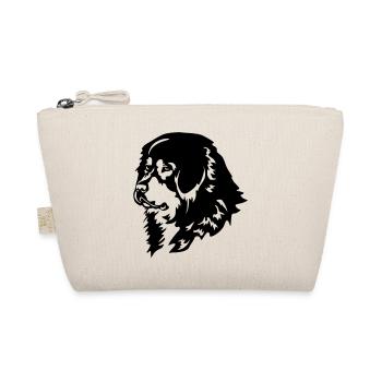 Tête de chien tibétain - Trousse biologique - nature - Devant