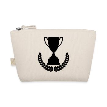 Cup sports cup laurel wreath - Organic Pouch - nature - Front