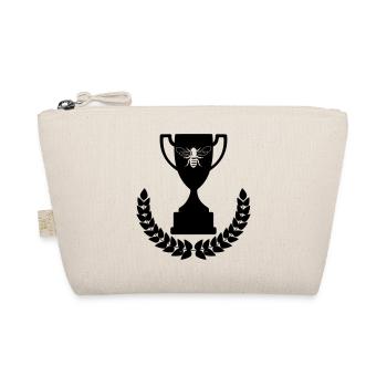 Tasse avec bebe découpée et couronne de laurier - Trousse biologique - nature - Devant